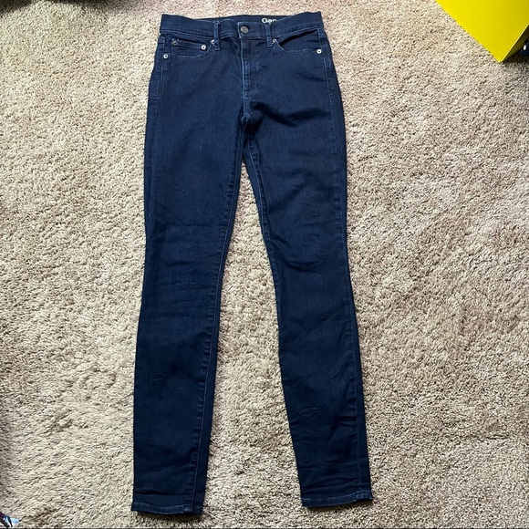 Gap 1969 28L Resolution True Skinny Jeans LONG - Picture 7 of 8